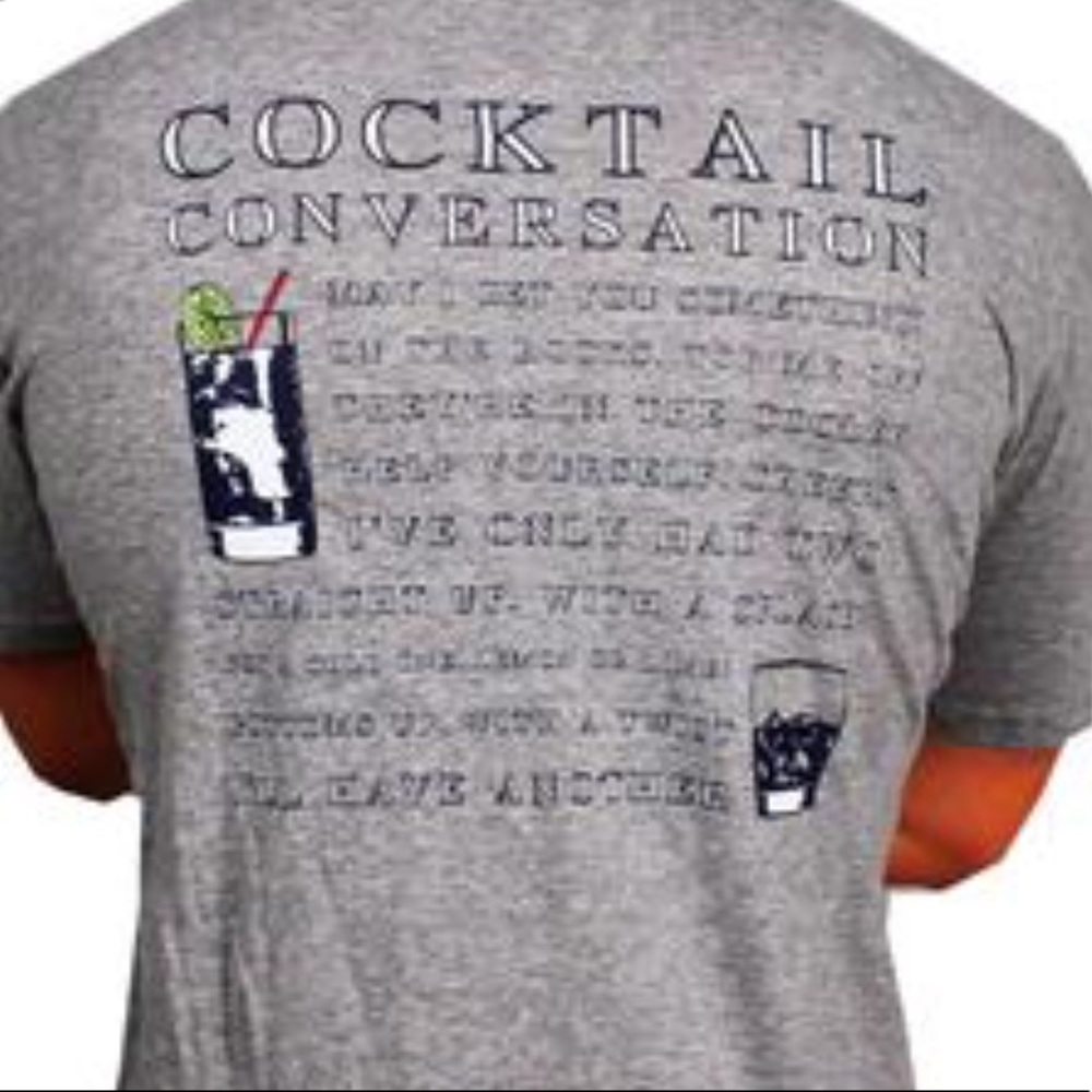 NEW Southern Proper T-shirt - Grey - Size Small